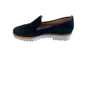 Paul Green Cailey Perforated Loafer Navy (Sz 9M)